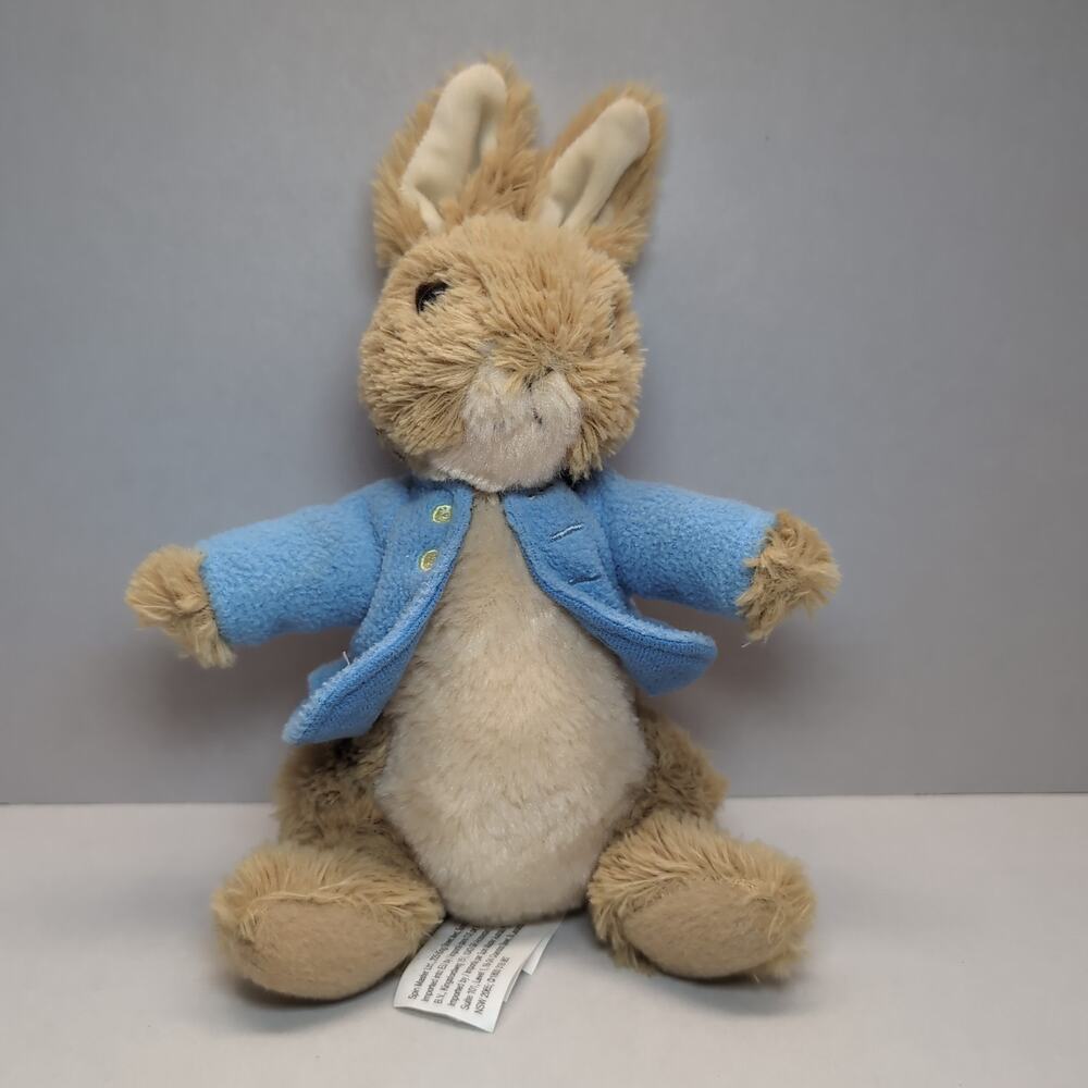 Gund Peter Rabbit Bunny‎ Sitting Stuffed Animal Plush Toy